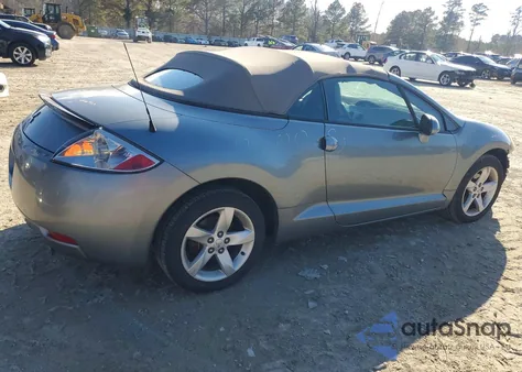 2007 Mitsubishi Eclipse Spyder Gt z USA, uszkodzony, nr VIN 4A3AL35T97E008544